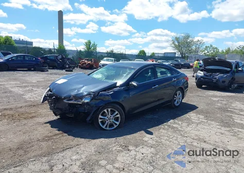 2011 Hyundai Sonata Limited from USA, damaged, VIN 5NPEC4AC9BH282710